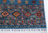 Chobi Blue Runner Hand Knotted 27 X 83  Area Rug 700-144977 Thumb 4
