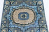 Chobi Blue Runner Hand Knotted 28 X 64  Area Rug 700-144980 Thumb 2