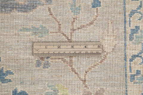Chobi Beige Hand Knotted 51 X 73 Area Rug 700-144986 Image 6