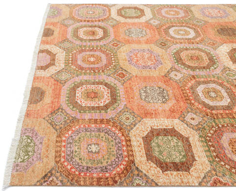 Chobi Red Hand Knotted 68 X 106 Area Rug 700-144989 Image 5