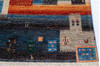 Modern Blue Hand Knotted 40 X 511 Area Rug 700-144990 Thumb 2