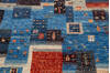 Modern Blue Hand Knotted 40 X 511 Area Rug 700-144990 Thumb 3