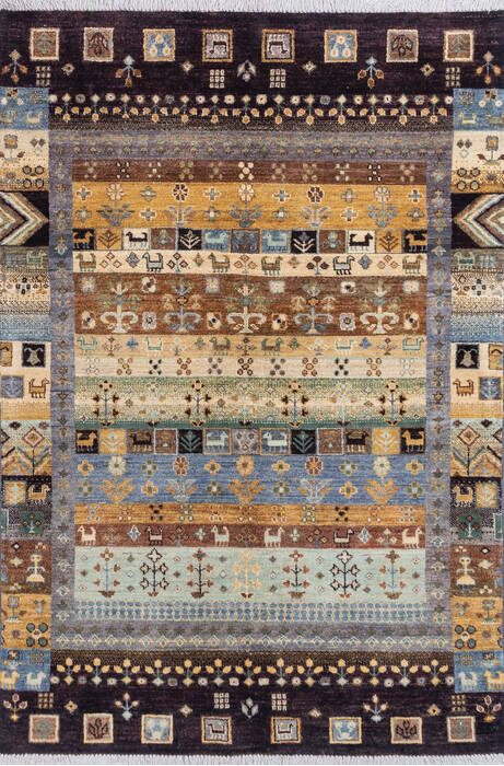 Chobi Multicolor Hand Knotted 311 X 510 Area Rug 700-144991 Image 0