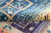 Chobi Multicolor Hand Knotted 40 X 60 Area Rug 700-144994 Thumb 5