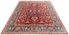Chobi Red Hand Knotted 81 X 98  Area Rug 700-144996 Thumb 1