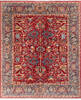 Chobi Red Hand Knotted 81 X 98  Area Rug 700-144996 Thumb 0