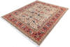 Chobi Beige Hand Knotted 80 X 99  Area Rug 700-144997 Thumb 2