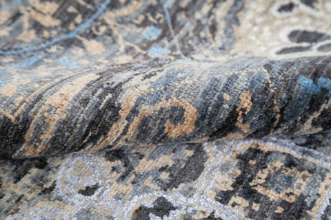 Modern Grey Hand Knotted 60 X 90 Area Rug 700-144999 Image 6