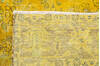 Overdyed Yellow Hand Knotted 66 X 92  Area Rug 700-145006 Thumb 6