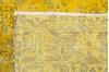 Overdyed Yellow Hand Knotted 66 X 92 Area Rug 700-145006 Thumb 6
