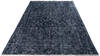 Overdyed Black Hand Knotted 80 X 103 Area Rug 700-145011 Thumb 1