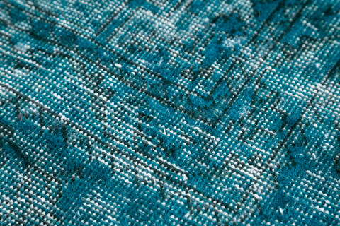 Overdyed Green Hand Knotted 65 X 97 Area Rug 700-145016 Image 4