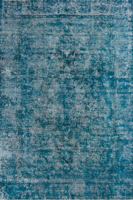 Overdyed Green Hand Knotted 65 X 97 Area Rug 700-145016 Image 0