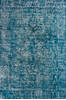 Overdyed Green Hand Knotted 65 X 97 Area Rug 700-145016 Thumb 0