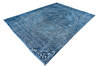 Overdyed Green Hand Knotted 93 X 126 Area Rug 700-145017 Thumb 2