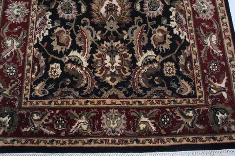 Jaipur Black Hand Knotted 40 X 64 Area Rug 905-145018 Image 2
