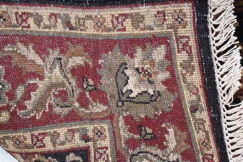 Jaipur Black Hand Knotted 40 X 64 Area Rug 905-145018 Image 5