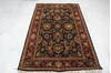 Jaipur Black Hand Knotted 40 X 64 Area Rug 905-145018 Thumb 4