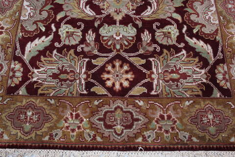 Jaipur Red Hand Knotted 42 X 62 Area Rug 905-145019 Image 2