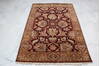 Jaipur Red Hand Knotted 42 X 62  Area Rug 905-145019 Thumb 1