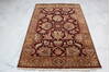 Jaipur Red Hand Knotted 42 X 62 Area Rug 905-145019 Thumb 1