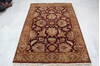 Jaipur Red Hand Knotted 42 X 62 Area Rug 905-145019 Thumb 4