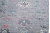 Oushak Grey Hand Knotted 96 X 116  Area Rug 700-145023 Thumb 3