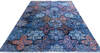Modern Blue Hand Knotted 91 X 120 Area Rug 700-145027 Thumb 1