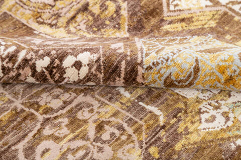 Chobi Brown Hand Knotted 59 X 79 Area Rug 700-145030 Image 5