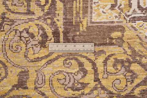 Chobi Brown Hand Knotted 59 X 79 Area Rug 700-145030 Image 6
