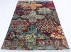 Modern Red Hand Knotted 40 X 60  Area Rug 700-145031 Thumb 1
