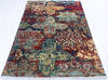 Modern Red Hand Knotted 40 X 60 Area Rug 700-145031 Thumb 1