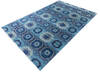 Chobi Blue Hand Knotted 68 X 910 Area Rug 700-145032 Thumb 2