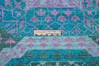 Chobi Green Hand Knotted 82 X 101 Area Rug 700-145033 Thumb 6