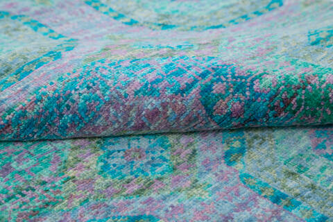 Chobi Green Hand Knotted 29 X 40 Area Rug 700-145035 Image 5