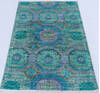 Chobi Green Hand Knotted 29 X 40  Area Rug 700-145035 Thumb 1