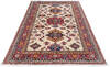 Kazak Beige Hand Knotted 69 X 97  Area Rug 700-145039 Thumb 1