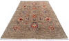 Chobi Brown Hand Knotted 58 X 81  Area Rug 700-145045 Thumb 1