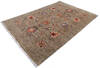 Chobi Brown Hand Knotted 58 X 81 Area Rug 700-145045 Thumb 2