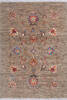 Chobi Brown Hand Knotted 58 X 81  Area Rug 700-145045 Thumb 0