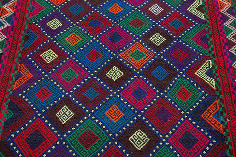 Kilim Multicolor Hand Knotted 40 X 64 Area Rug 700-145047 Image 2