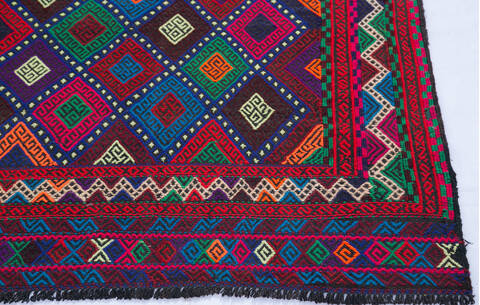 Kilim Multicolor Hand Knotted 40 X 64 Area Rug 700-145047 Image 3
