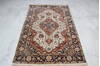 Mahi White Hand Knotted 40 X 61 Area Rug 905-145048 Thumb 1