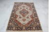 Mahi White Hand Knotted 40 X 61  Area Rug 905-145048 Thumb 1