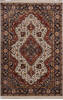 Mahi White Hand Knotted 40 X 61 Area Rug 905-145048 Thumb 0