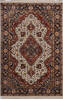 Mahi White Hand Knotted 40 X 61  Area Rug 905-145048 Thumb 0