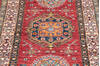 Kazak Red Runner Hand Knotted 28 X 103  Area Rug 700-145056 Thumb 3