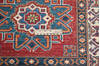 Kazak Red Runner Hand Knotted 28 X 103  Area Rug 700-145056 Thumb 7