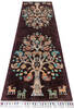 Chobi Brown Runner Hand Knotted 26 X 73  Area Rug 700-145058 Thumb 1