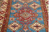 Kazak Blue Hand Knotted 41 X 510  Area Rug 700-145061 Thumb 3